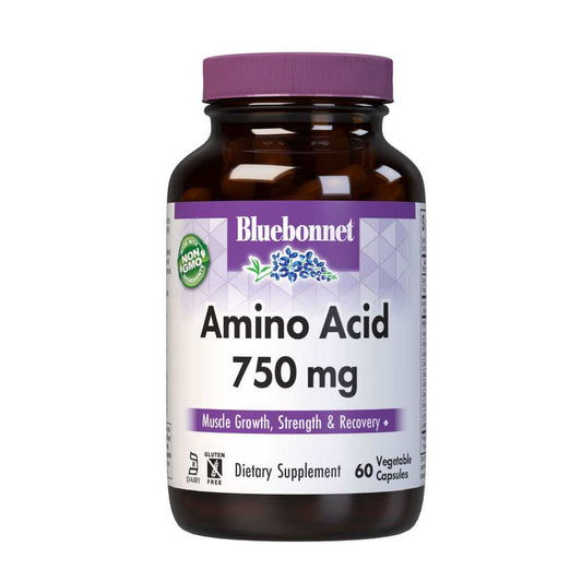 Bluebonnet Nutrition Amino Acid 750 Mg 60 Caps