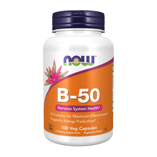 Now Foods B-50 – 100 Veg Capsules