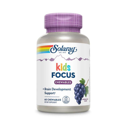 Solaray Focus For Children 60 chewables
