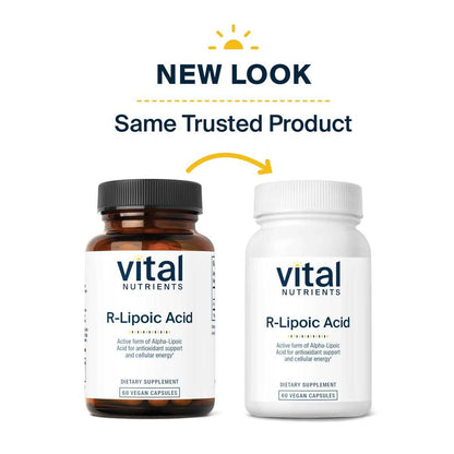 Vital Nutrients R-Lipoic Acid 60 Caps