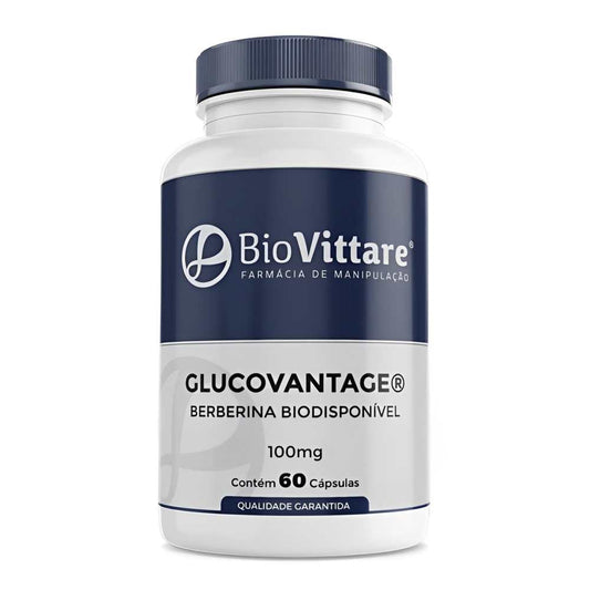 Bio Vittare GlucoVantage Berberina Biodisponível 100mg – 60 Cápsulas