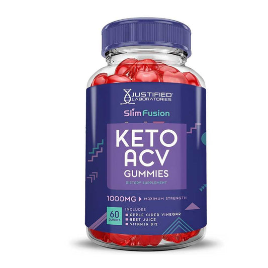 Justified Laboratories Slim Fusion Keto Acv 60 Gummies