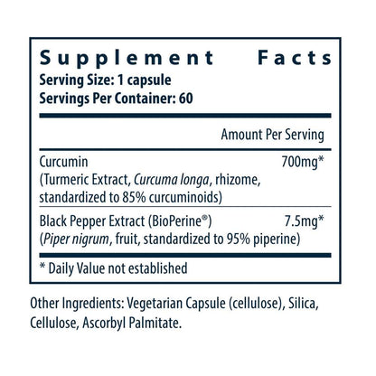 Vital Nutrients Curcumin Extract 60 Caps