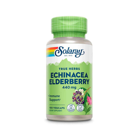 Solaray Echinacea Root & Elderberry 440mg 100 Caps