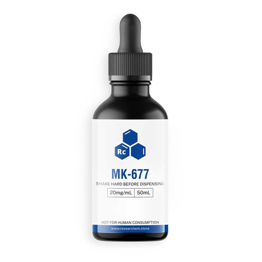 Researchem Mk-677 Liquid Solution – 20mg/m L (50m L) | Shake Well Before Use