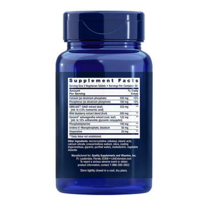Life Extension Cognitex® Elite – 60 Vegetarian Tablets