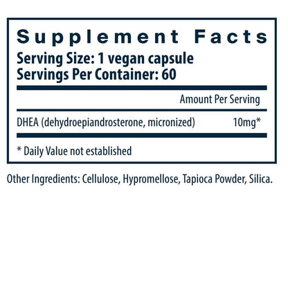 Vital Nutrients Dhea 60 Caps