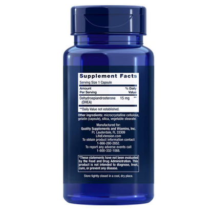 Life Extension Dhea 15 Mg – 100 Capsules