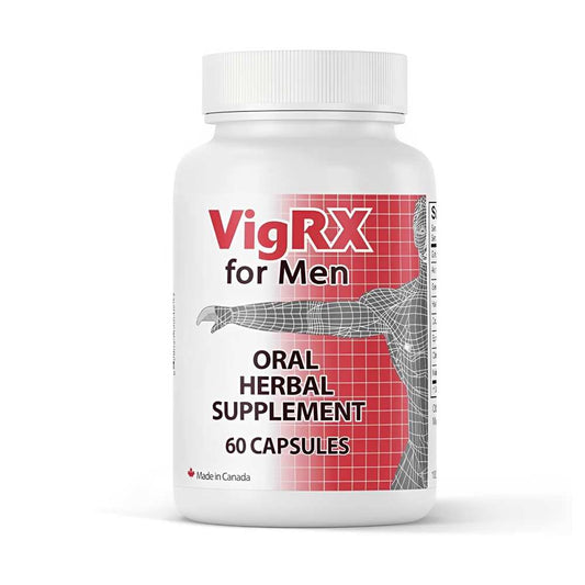 Vig Rx for Men, Oral Herbal Supplement, 60 Capsules