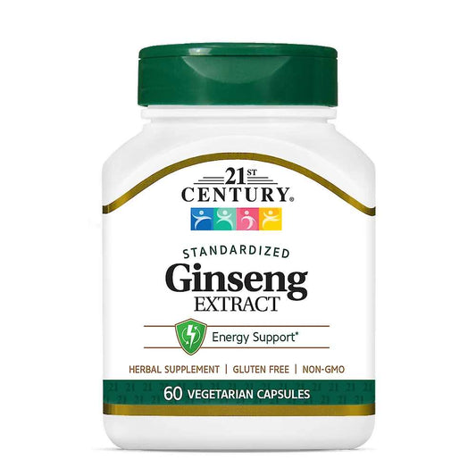 21st Century Ginseng Extract Standardized 60 Caps