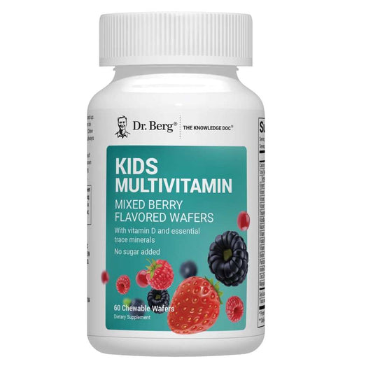 Dr. Berg Kids Multivitamin — Mixed Berry 60 Wafers