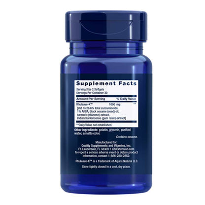 Life Extension Fast-Acting Relief – 60 Softgels