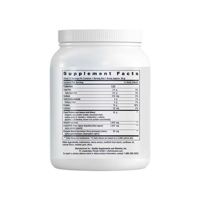 Life Extension Wellness Code® Plant Protein Complete & Amino Acid Complex (vanilla) 450g