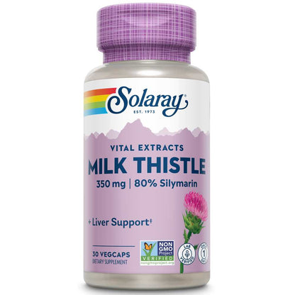 Solaray Milk Thistle Seed Extract 350mg 30 Caps