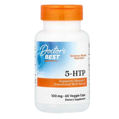Doctor's Best 5-Htp, 100 Mg, 60 Veggie Caps