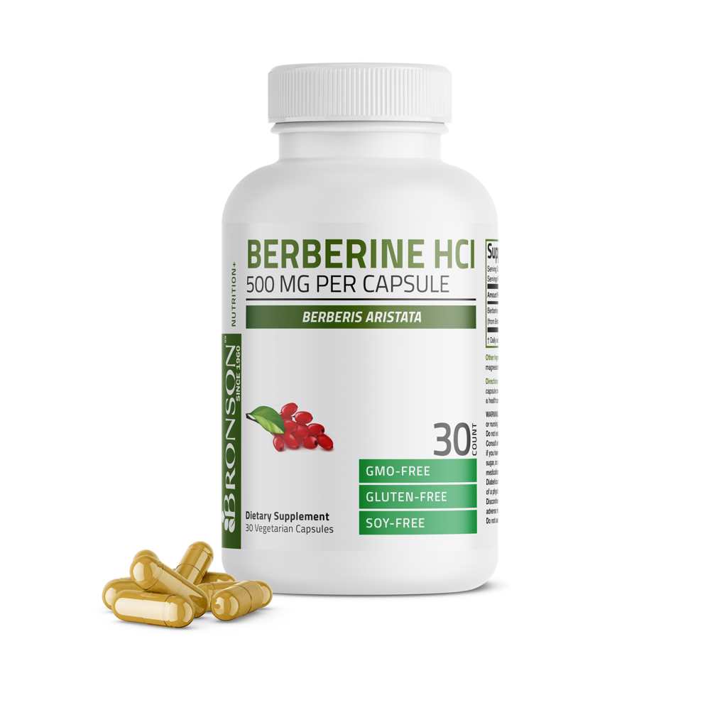 Bronson Vitamins Berberine 500 Mg 30 Caps