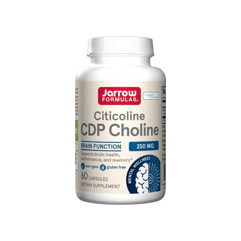 Jarrow Formulas Citicoline (cdp Choline) 60 Caps