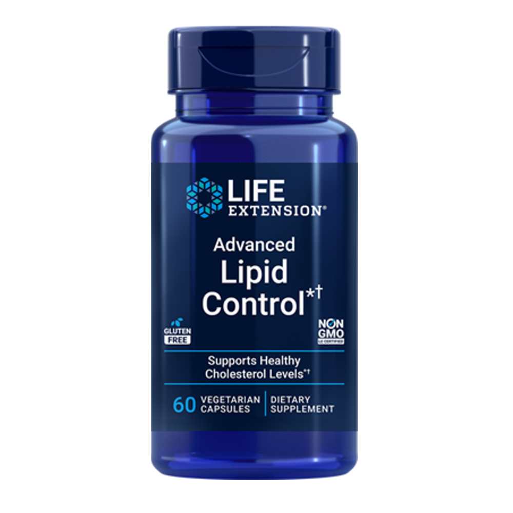 Life Extension Advanced Lipid Control – 60 Vegetarian Capsules