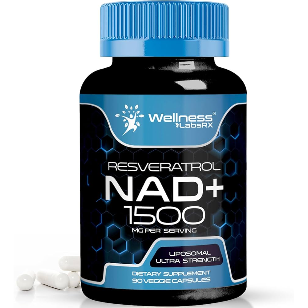 NAD+ Supplement Capsules By WELLNESS LABS