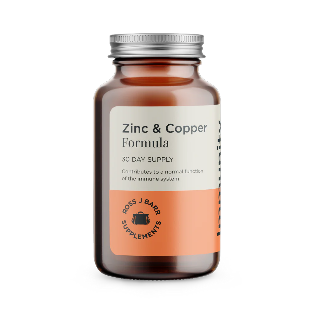 Zinc & Copper By Ross J. Barr Supplements - Helps In Normal Functioning Of Immune System