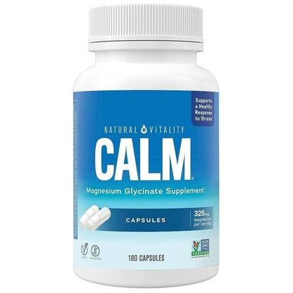 CALM Magnesium Glycinate 325MG By Natural Vitality