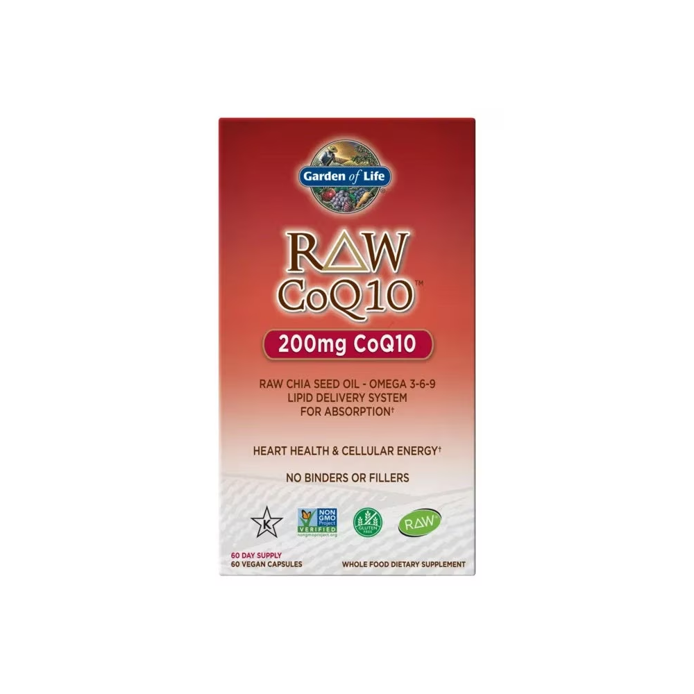 Garden of Life Raw CoQ10 200MG