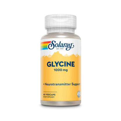 Solaray Glycine, Free Form 1000mg 60 Caps