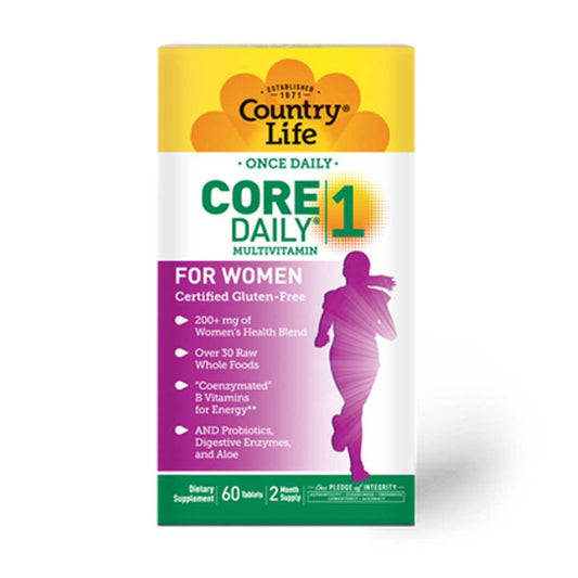 Country Life Vitamins Core Daily-1® for Women Multivitamin 60 Tabs