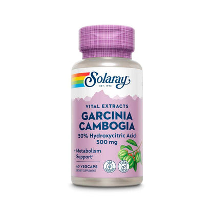 Solaray Garcinia Cambogia Fruit Ext 500mg 60 Caps