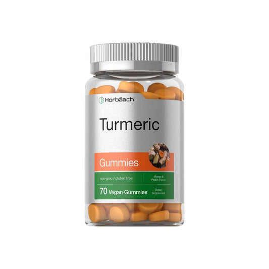 Horbäach Turmeric Curcumin with Ginger | 70 Gummies