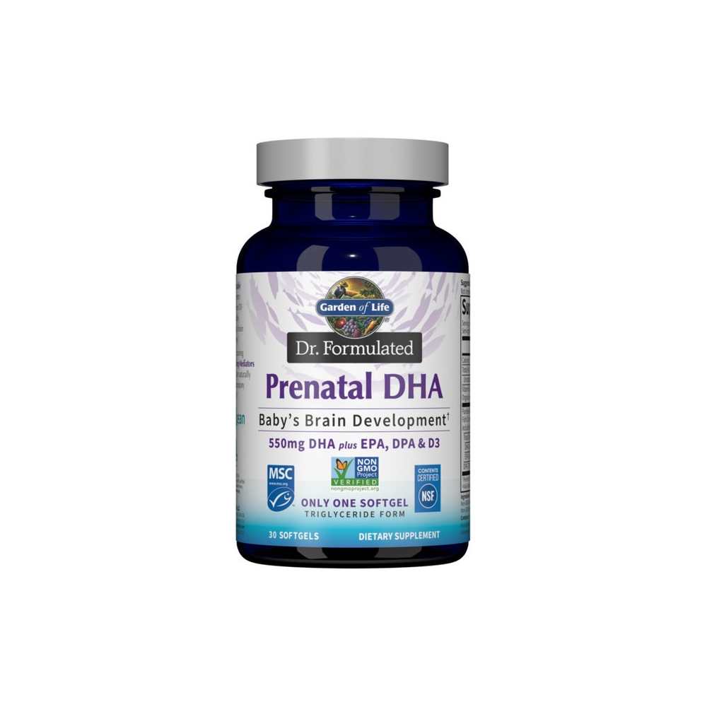 Garden of Life Dr. Formulated Prenatal Dha 30 Softgels