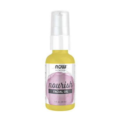 Now Foods Nourish Facial Oil – Botanical Blend with Vitamin C & Rosehip – Hydrating Face Oil – 30 M L