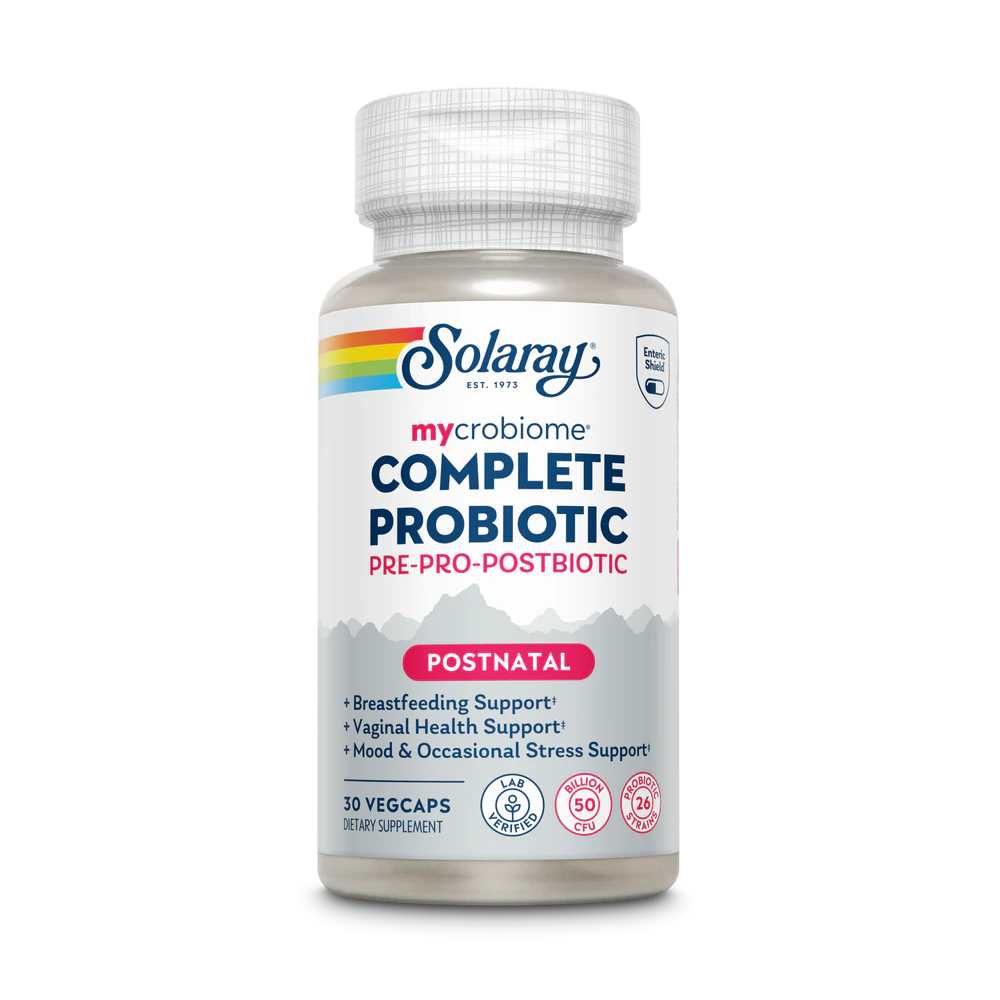 Solaray Mycrobiome Complete Probiotic Postnatal 30 caps