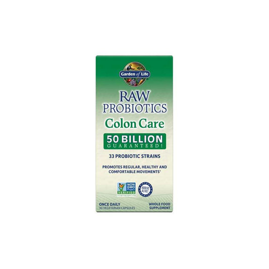 Garden of Life Raw Probiotics Colon Care Cooler 30 Capsules