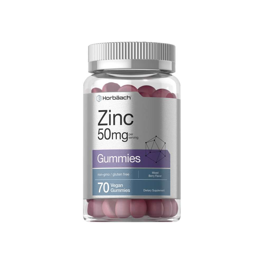 Horbäach Zinc 50mg per Serving | 70 Gummies