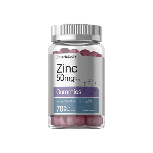 Horbäach Zinc 50mg per Serving | 70 Gummies