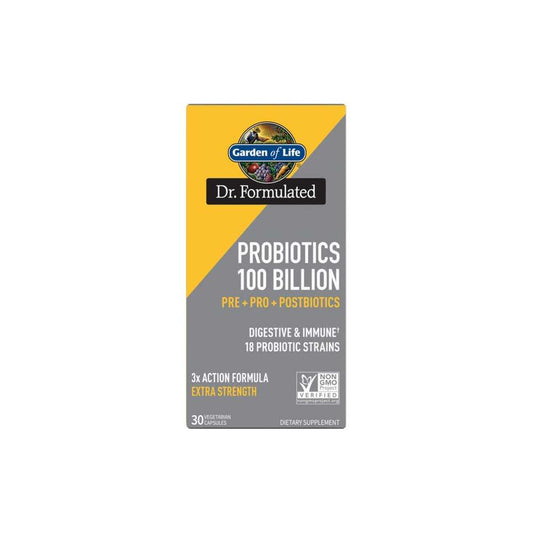 Garden of Life Dr. Formulated Probiotics 100 Billion 30 Capsules