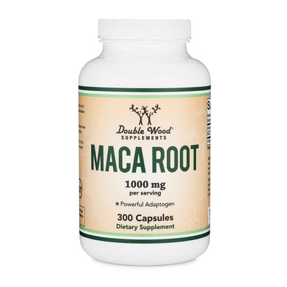 Double Wood Maca Root 1000mg – 300 Capsules