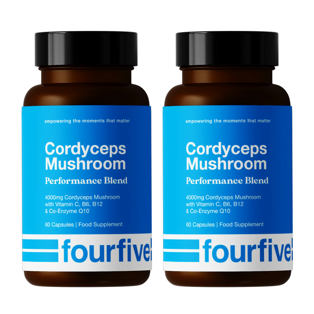 Cordyceps + CoQ10 + Vitamins C, B6, And B12 By Fourfive - Performance Blend