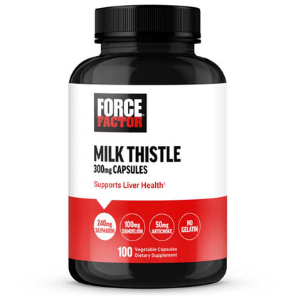Force Factor Milk Thistle – 100 Capsules