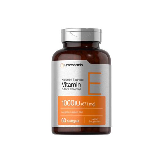 Horbäach Vitamin E 1000 Iu | 60 Softgels