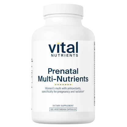 Vital Nutrients Pre Natal Multi-Nutrients 180 Caps