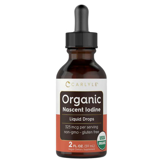Carlyle Nutritionals Organic Nascent Iodine | 2oz Liquid