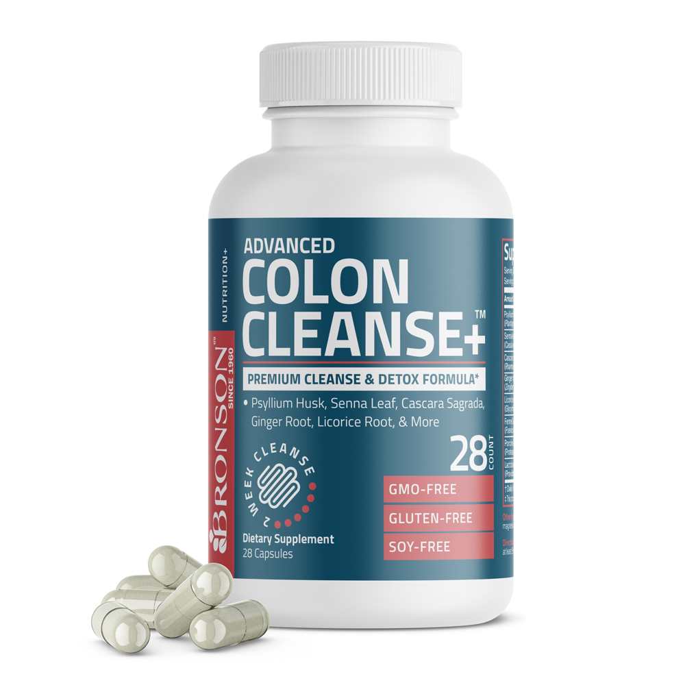 Bronson Vitamins Advanced Colon Cleanse 28 Caps