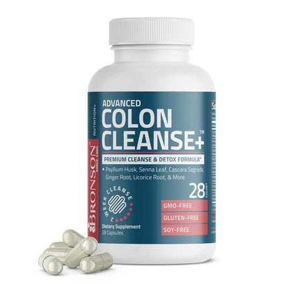 Bronson Vitamins Advanced Colon Cleanse 28 Caps