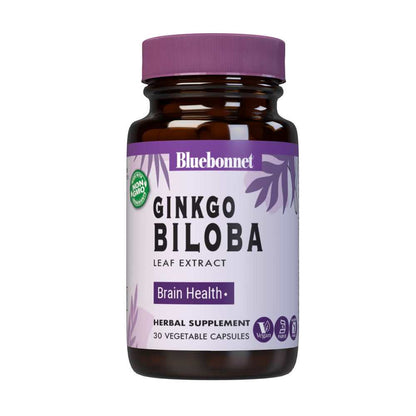 Bluebonnet Nutrition Ginkgo Biloba Leaf Extract 30 Caps