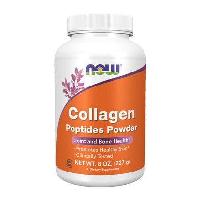Collagen Peptides by Now Foods – 8 Oz | Clinical Strength | Bone, Joint & Skin Support