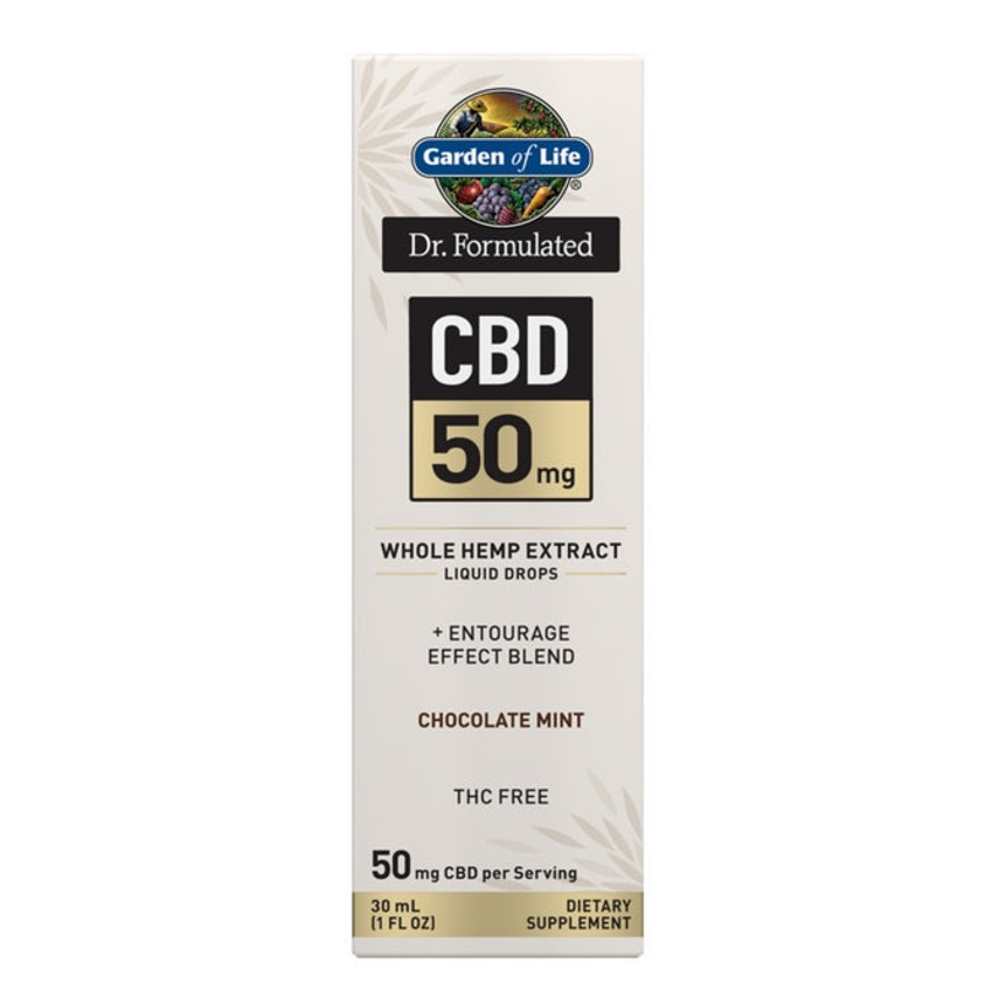 Garden of Life Dr. Formulated Cbd 50mg Liquid Drops 30ml