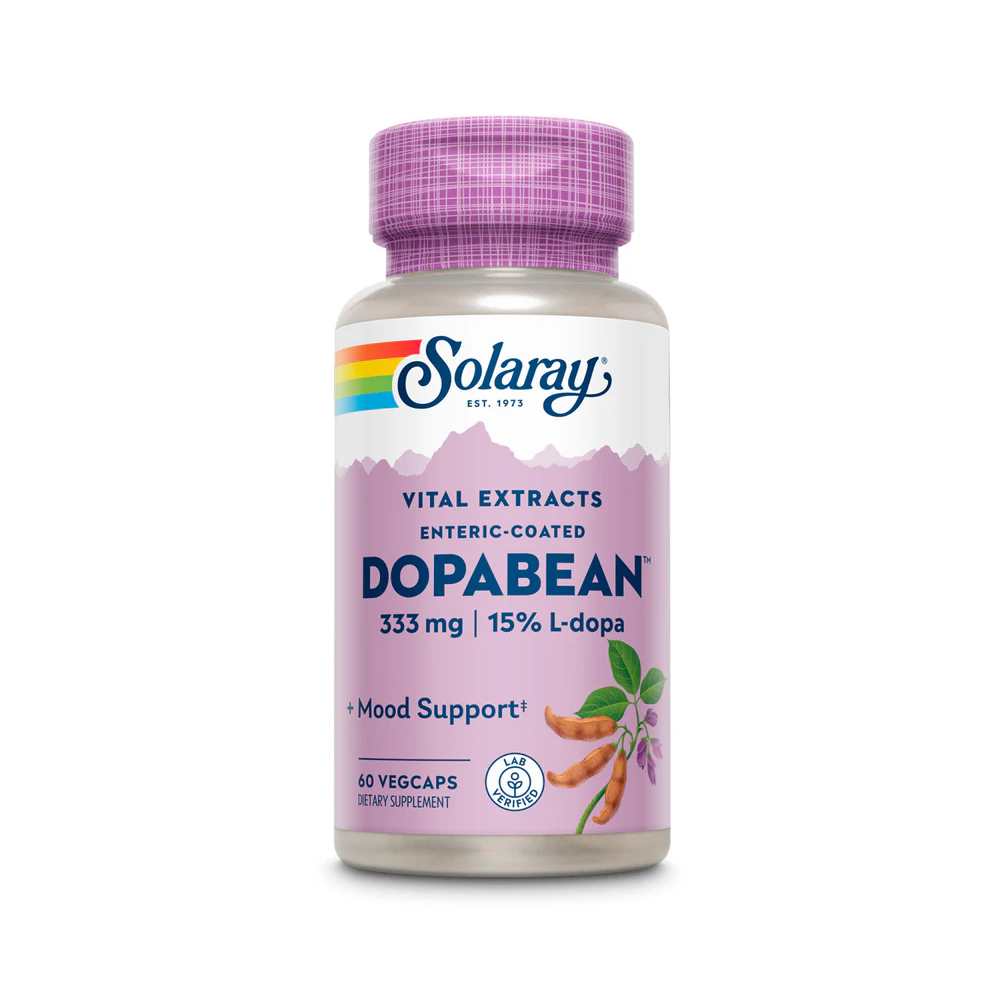 Solaray Dopa Bean, Velvet Bean Extract 333mg 60 Caps