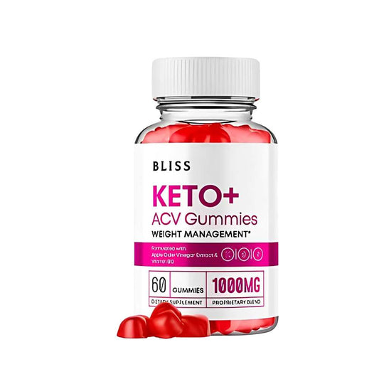 Bliss Keto Gummies, Acv Weight Loss Support, 60 Gummies